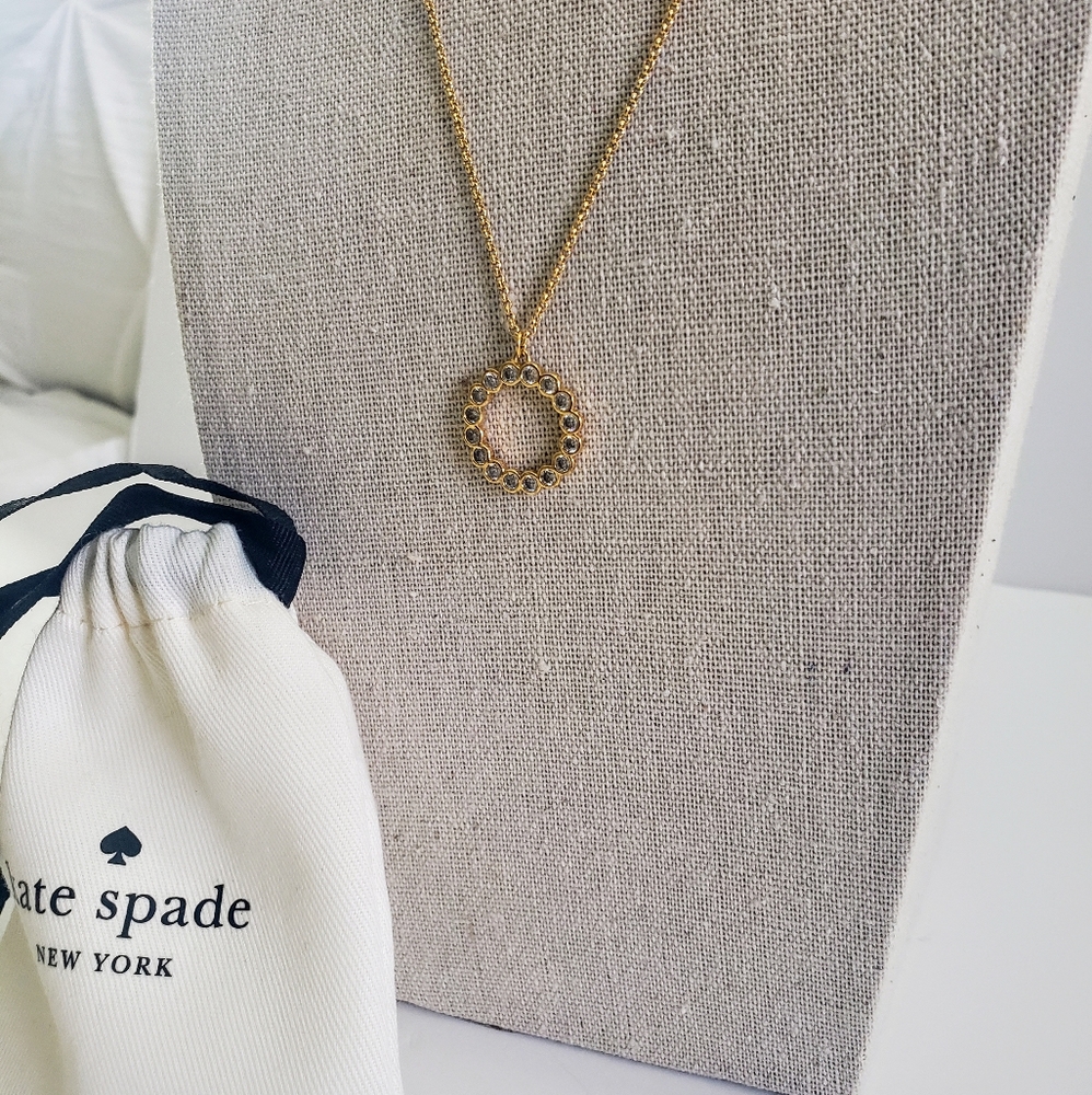 Kate Spade Short Necklace, With Crystals 🎁